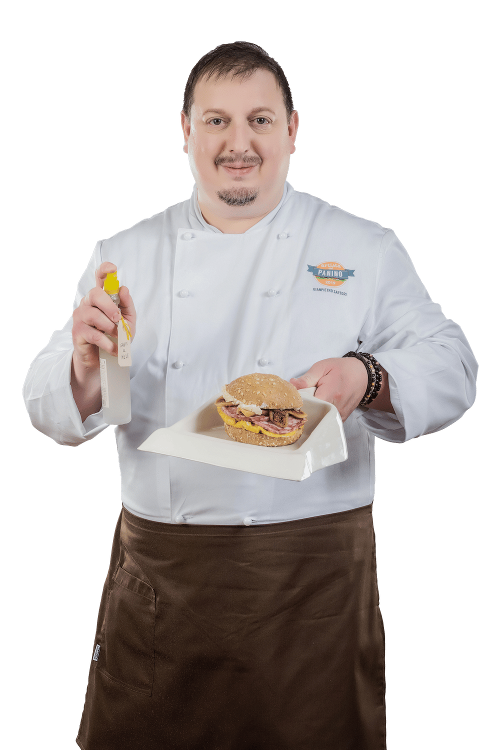 Gianpietro Sartori - Vincitore Artista del Panino edizione 2018 con il panino “Tu si che Vale”